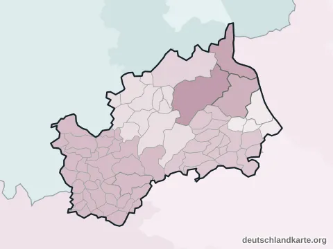 Vorschau: Verwaltungsgliederung vom Landkreis Ahrweiler