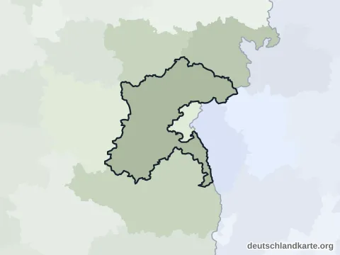 Vorschau: Nachbarkreiskarte vom Alb-Donau-Kreis