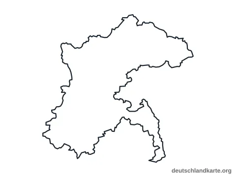 Vorschau: Umrisskarte vom Alb-Donau-Kreis