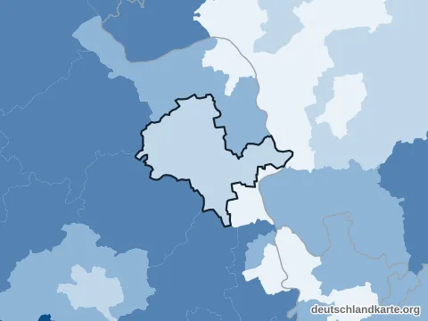 Vorschau: Altersstruktur vom Landkreis Alzey-Worms