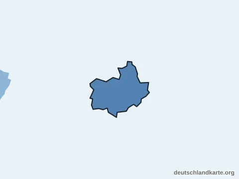 Vorschau: Bevölkerungsdichte von der kreisfreien Stadt Amberg