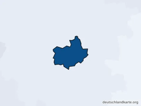 Vorschau: Einwohnerkarte von der kreisfreien Stadt Amberg