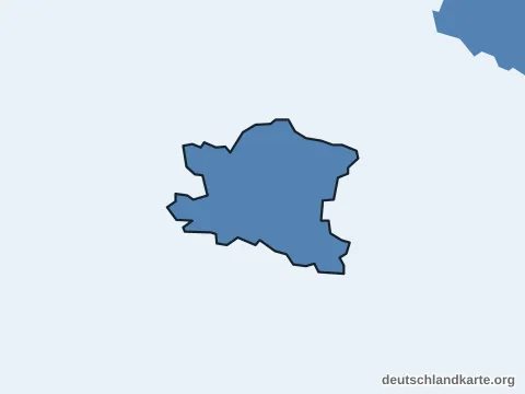Vorschau: Bevölkerungsdichte von der kreisfreien Stadt Ansbach