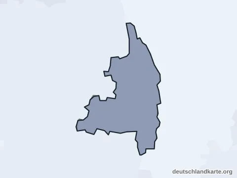 Vorschau: Verwaltungsgliederung von der kreisfreien Stadt Augsburg