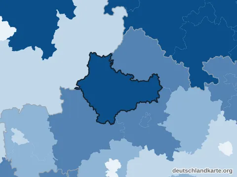 Vorschau: Altersstruktur vom Landkreis Bad Kissingen