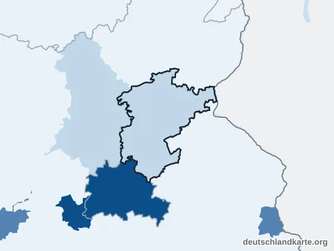 Vorschau: Bevölkerungsdichte vom Landkreis Barnim