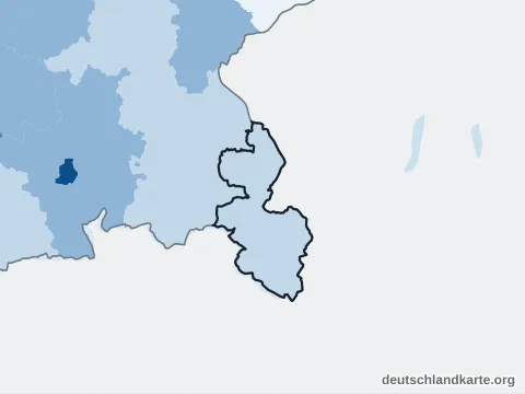 Vorschau: Bevölkerungsdichte vom Landkreis Berchtesgadener Land