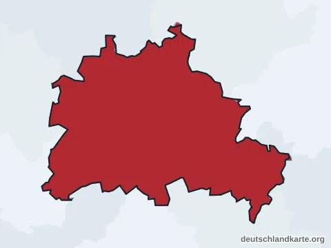 Vorschau: Verwaltungsgliederung von der kreisfreien Stadt Berlin