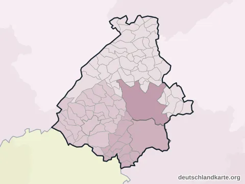 Vorschau: Verwaltungsgliederung vom Landkreis Birkenfeld