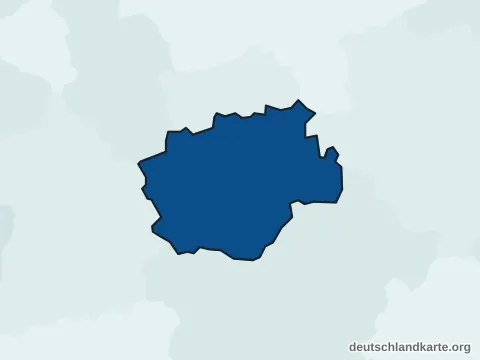 Vorschau: Einwohnerkarte von der kreisfreien Stadt Bochum