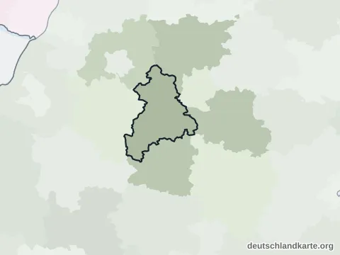 Vorschau: Nachbarkreiskarte vom Landkreis Böblingen