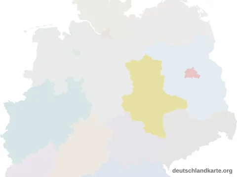 Vorschau: Lagekarte vom Landkreis Börde