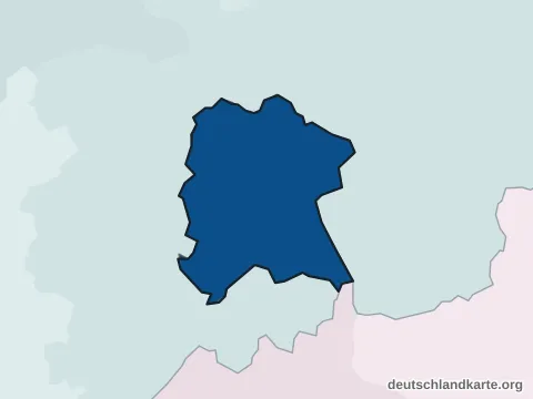 Vorschau: Einwohnerkarte von der kreisfreien Stadt Bonn