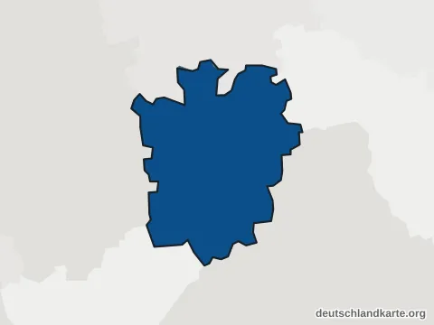 Vorschau: Einwohnerkarte von der kreisfreien Stadt Braunschweig