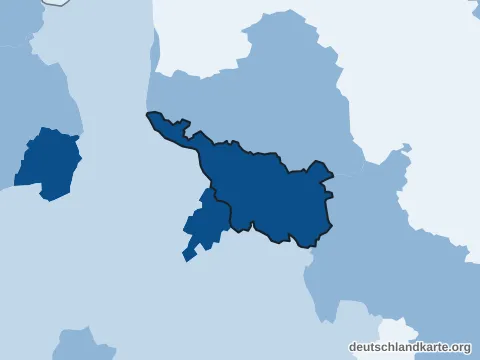 Bevölkerungsdichte: Kreisfreie Stadt Bremen