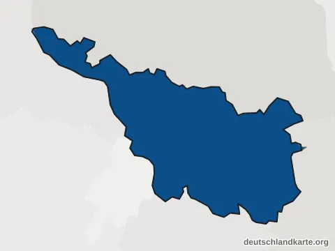 Einwohnerkarte: Kreisfreie Stadt Bremen