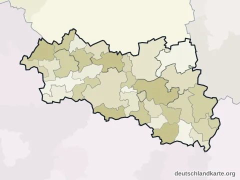 Vorschau: Ortskarte vom Burgenlandkreis