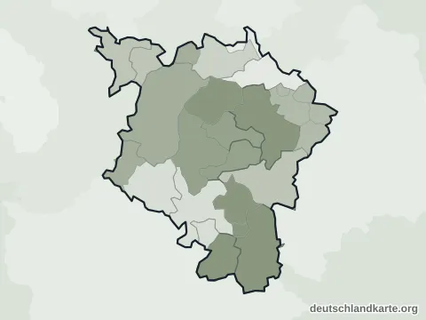 Vorschau: Verwaltungsgliederung vom Landkreis Calw