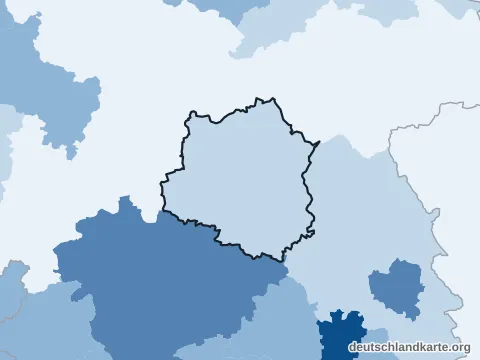 Vorschau: Bevölkerungsdichte vom Landkreis Celle