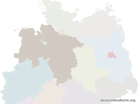 Vorschau: Lagekarte vom Landkreis Celle