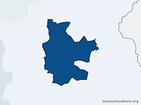 Vorschau: Einwohnerkarte von der kreisfreien Stadt Cottbus
