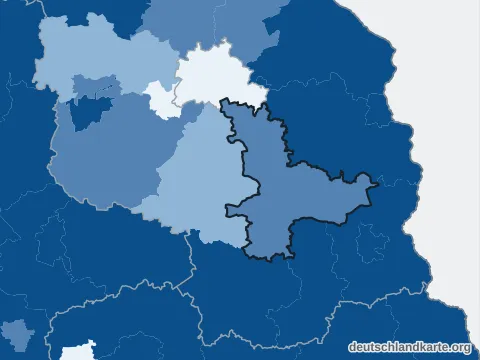 Vorschau: Altersstruktur vom Landkreis Dahme-Spreewald