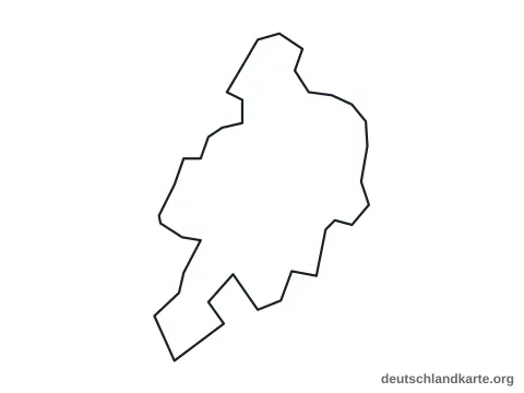Vorschau: Umrisskarte von der kreisfreien Stadt Delmenhorst