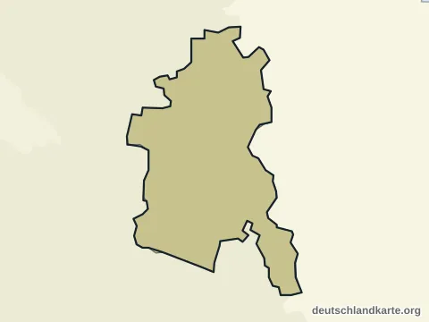 Vorschau: Ortskarte von der kreisfreien Stadt Dessau-Roßlau