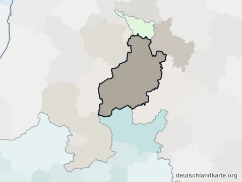 Vorschau: Nachbarkreiskarte vom Landkreis Diepholz