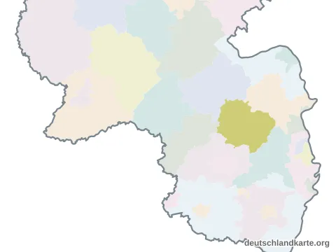 Vorschau: Karte im Bundesland vom Donnersbergkreis