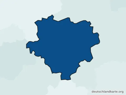 Vorschau: Einwohnerkarte von der kreisfreien Stadt Dortmund