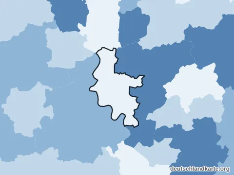 Vorschau: Altersstruktur von der kreisfreien Stadt Düsseldorf