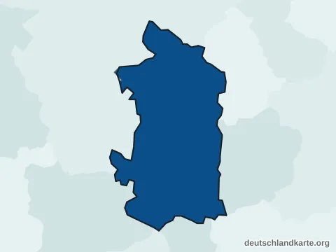 Vorschau: Einwohnerkarte von der kreisfreien Stadt Duisburg