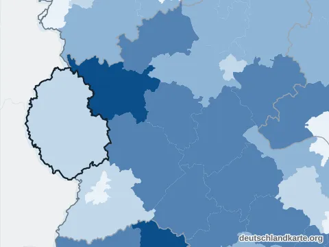 Altersstruktur: Eifelkreis Bitburg-Prüm