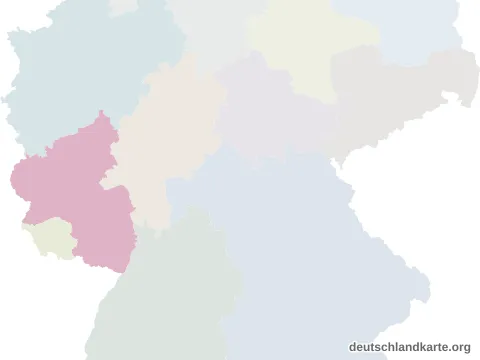 Lagekarte: Eifelkreis Bitburg-Prüm
