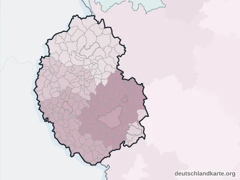 Verwaltungsgliederung: Eifelkreis Bitburg-Prüm