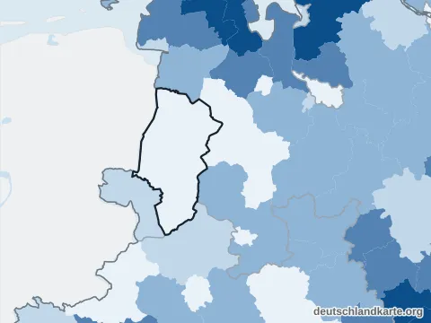 Altersstruktur: Landkreis Emsland