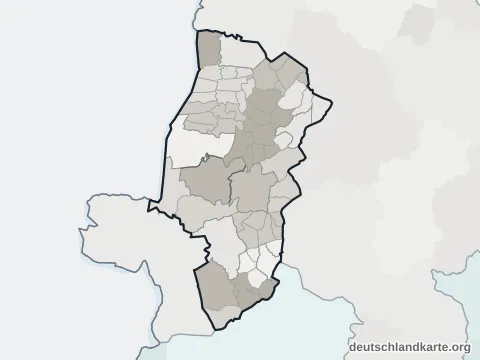 Verwaltungsgliederung: Landkreis Emsland