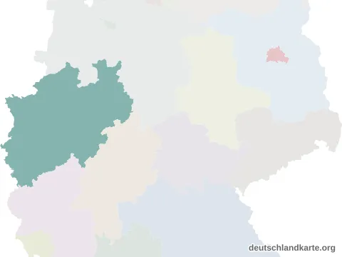 Vorschau: Lagekarte vom Ennepe-Ruhr-Kreis