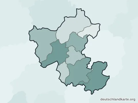 Vorschau: Ortskarte vom Ennepe-Ruhr-Kreis