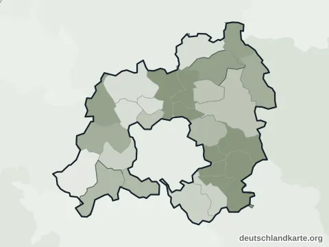 Vorschau: Verwaltungsgliederung vom Enzkreis