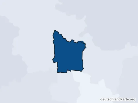 Vorschau: Einwohnerkarte von der kreisfreien Stadt Erlangen