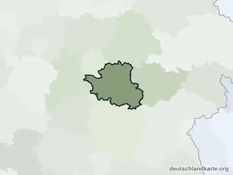 Vorschau: Nachbarkreiskarte vom Landkreis Esslingen