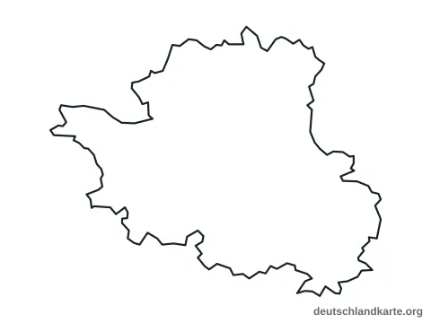 Vorschau: Umrisskarte vom Landkreis Esslingen