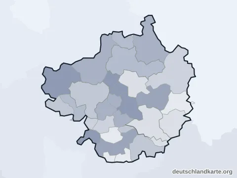 Vorschau: Verwaltungsgliederung vom Landkreis Forchheim