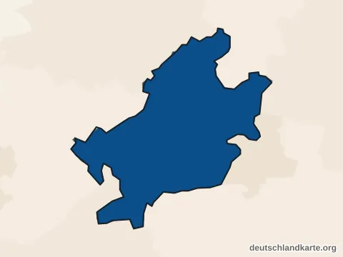 Vorschau: Einwohnerkarte von der kreisfreien Stadt Frankfurt am Main