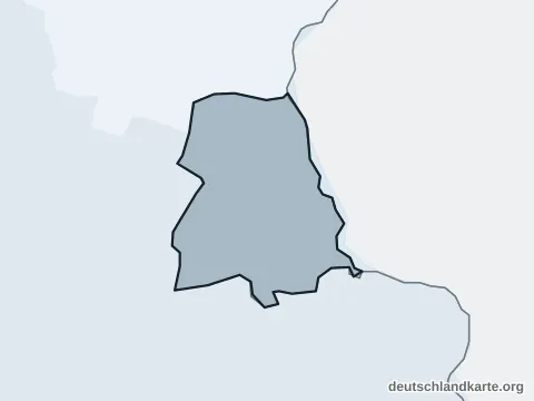 Vorschau: Verwaltungsgliederung von der kreisfreien Stadt Frankfurt (Oder)