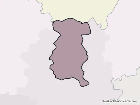 Vorschau: Ortskarte von der kreisfreien Stadt Gera