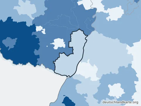 Vorschau: Altersstruktur vom Landkreis Germersheim