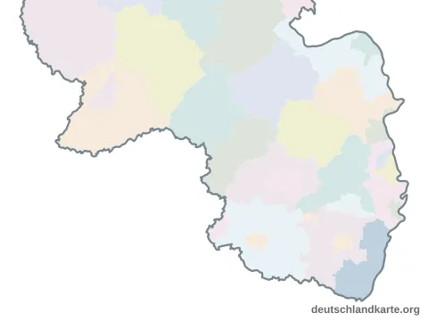 Vorschau: Karte im Bundesland vom Landkreis Germersheim